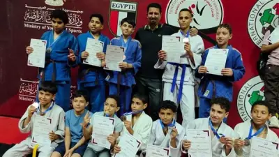 أبطال الدقهلية يحصدون 19 ميدالية في بطولة الجمهورية للجودو