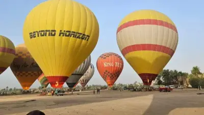 إيقاف رحلات البالون الطائر في الأقصر بدءًا من يونيو حتى أغسطس 2026