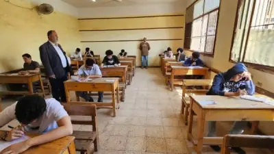 بدء امتحان الجبر بالقاهرة والدراسات بالجيزة لطلاب الشهادة الإعدادية 2026
