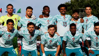 كريستيانو رونالدو في معسكر البرتغال بكأس العالم 2026 بأجواء هوليوودية وتماسيح وترامب