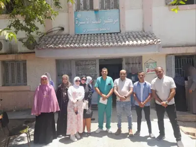 حياة كريمة تقدم الخدمة الطبية لأكثر من 2160 مريضاً بقرية الظواهري في الشرقية
