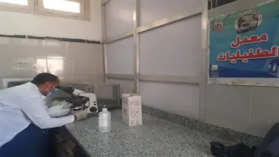 231 ألف تحليل طبي في شهر واحد بمعامل الصحة بالمنيا