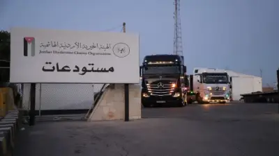 الأردن يرسل قافلة إغاثية سادسة إلى لبنان تضم 28 شاحنة مساعدات