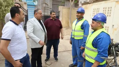 رئيس مياه الغربية يفاجئ 7 محطات ويختبر كفاءة التشغيل في جولة مفاجئة