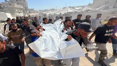 استشهاد 7 فلسطينيين بقصف إسرائيلي على شقق سكنية في غزة