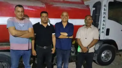 تموين الفيوم يضبط 7 أطنان زيت طعام مجهول المصدر على طريق صحراوي