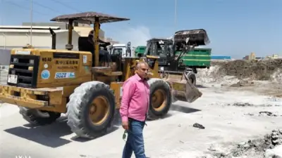 محافظ الدقهلية: رفع 720 طناً من المخلفات الصلبة بالمنطقة الصناعية بجمصة