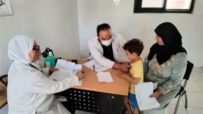 الكشف على 7558 مواطناً خلال قوافل طبية مجانية في كفر الشيخ خلال مايو