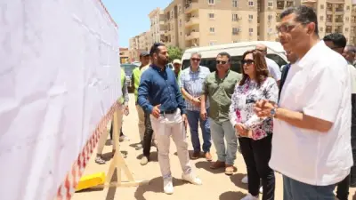 مستجدات مهمة بمشروعات البنية التحتية للصرف الصحي في 8 مناطق بالغردقة