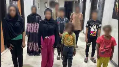 ضبط 9 متهمين استغلوا 13 طفلاً في التسول بالجيزة