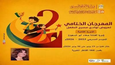 فرقة الأراجوز الكسلان تشارك في المهرجان الختامي لنوادي مسرح الطفل الليلة