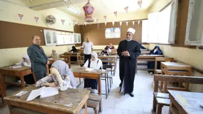 غرفة امتحانات الأزهر: امتحان الفقه للقسم العلمي دون شكاوى ويسير بانتظام