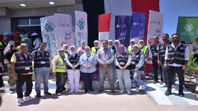جمعية الباقيات الصالحات تشارك في قافلة إيد واحدة بالسويس لدعم كبار السن