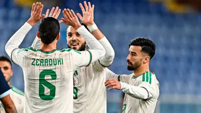 عمورة يسابق الزمن للحاق بمواجهة سويسرا في كأس العالم