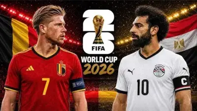 تردد القناة الجزائرية الأرضية المجانية لمباراة مصر وبلجيكا في كأس العالم 2026