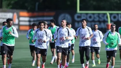 منتخب مصر يختتم تحضيراته لودية البرازيل بأوهايو
