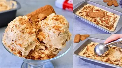 طريقة عمل آيس كريم منزلي صحي ولذيذ ينافس الجاهز