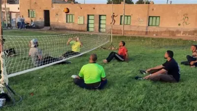 الوادي الجديد تواصل تدريبات اللياقة البدنية لذوي الإعاقة الحركية