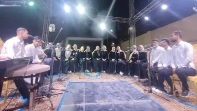 الفيوم للإنشاد الديني في ختام احتفالات عيد الأضحى بعروض المسرح المتنقل بالجيزة