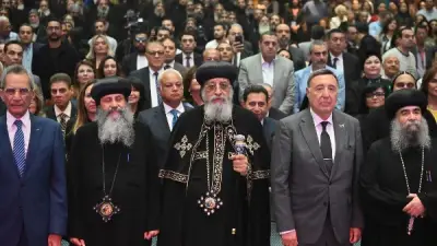 السلام الوطني يفتتح العرض الخاص لفيلم القدس الثانية بحضور البابا تواضروس