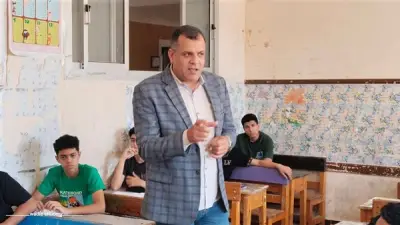 وكيل تعليم دمياط يتابع امتحانات المستوى الرفيع بالإعدادية