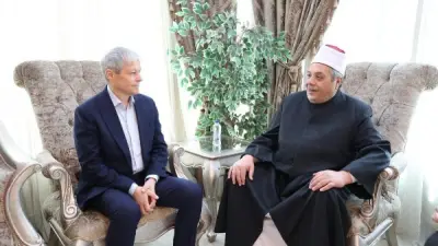 أيمن عبدالغني يستقبل المرشح الروماني لمنصب أمين عام الفرنكوفونية