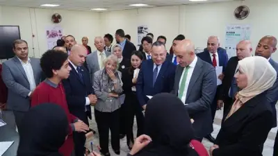 وزيرا التعليم العالي والتربية يزوران معهد الكوزن المصري الياباني بالعاشر من رمضان