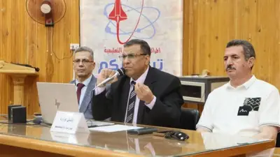 مدير تعليم الوادي الجديد يمنع الهواتف ويشدد على التصدي للغش في الإعدادية