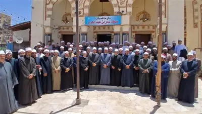 لقاء مدير الإرشاد الديني بالأوقاف مع أئمة بني سويف لمتابعة الأنشطة الدعوية
