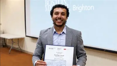 طبيب مصري يحصد المركز الأول في يوم الأبحاث بمستشفى بوسطن