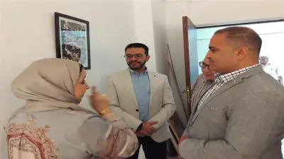 معرض بصمة الأرض رحلة بصرية تجمع الذاكرة الإنسانية بالطبيعة في المنيا