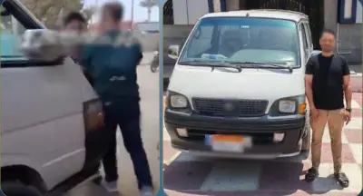 ضبط سائق ميكروباص بالفيوم قاد بدون رخصة وامتنع عن التوصيل