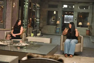 غادة عادل وابنتها مريم في ضيافة صاحبة السعادة الأحد