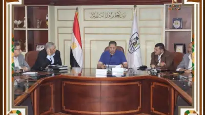 بني سويف تناقش الموقف التنفيذي والمالي لمشروعات الخطة الاستثمارية