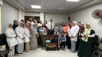 افتتاح العيادة التخصصية للحساسية الصدرية بمستشفيات جامعة بني سويف