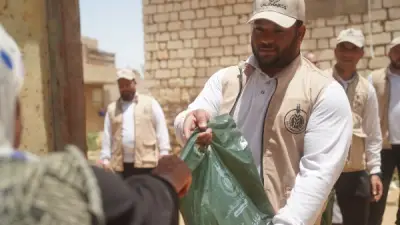 بيت الزكاة والصدقات ينهي توزيع لحوم الأضاحي في مطروح