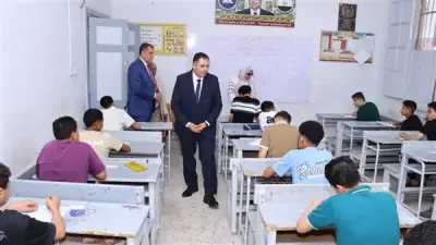 محافظ دمياط يتفقد لجان امتحانات الإعدادية ويوجه بتوفير الراحة للطلاب