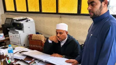 مدير أوقاف الإسماعيلية في جولة مفاجئة على إدارة التل الكبير