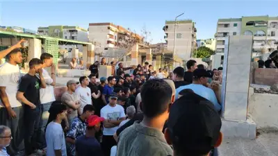 مشهد مؤثر في بورسعيد: دموع وصراخ في وداع طالب الحقوق ضحية الغدر