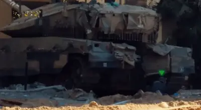 ضربة مزدوجة لحزب الله: استهداف دبابتين ميركافا وموقع عسكري إسرائيلي جنوب لبنان