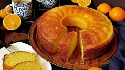 طريقة عمل كيكة البرتقال بالجزر الشهية في المنزل