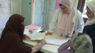 مرور مسائي لمتابعة جودة الخدمات بمستشفى الرمد ببني سويف