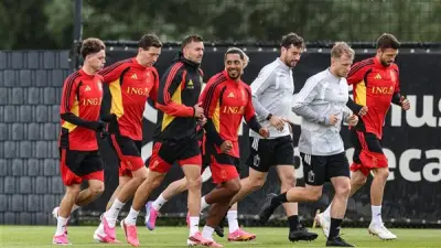 بلجيكا تختتم تدريباتها استعدادًا لمواجهة تونس الودية قبل كأس العالم