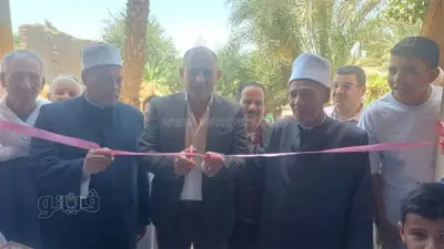 افتتاح مسجد الرحمن بعزبة صالح رشوان بعد إحلاله وتجديده في بني سويف