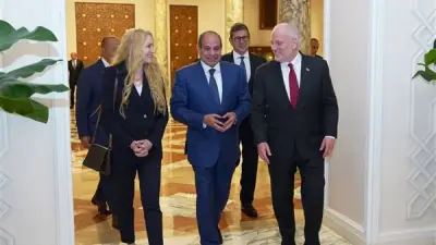 نشاط الرئيس السيسي الأسبوعي: اتصال مع ماكرون ولقاء وفد المنظمات اليهودية الأمريكية