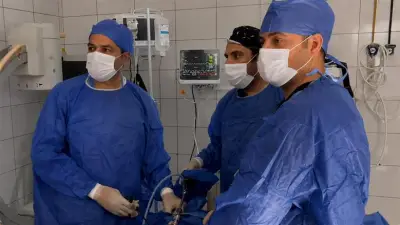 نجاح استئصال كيس مبيض عملاق لفتاة بمنظار جراحي في الدقهلية