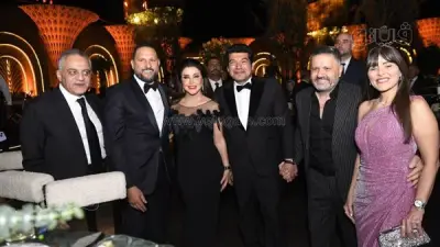 عمرو دياب يحيي زفاف ابنة شقيق عماد زيادة بحضور نجوم الفن ورجال الأعمال