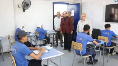 جولات ميدانية للمحافظين لمتابعة امتحانات الشهادة الإعدادية