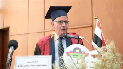بطل حرب أكتوبر يناقش رسالة دكتوراه بحضور محافظ الغربية ورئيس جامعة طنطا