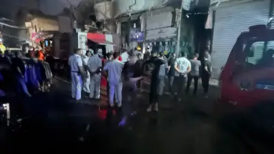 السيطرة على حريق هائل بمحل تجاري بطنطا بسبب ماس كهربائي